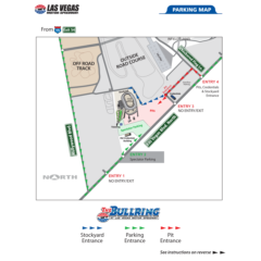 Bullring — General Parking Map